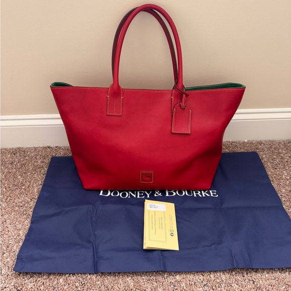 Dooney and Bourke Medium Russel in Red - Picture 2 of 11
